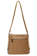 Load image into Gallery viewer, Handbag | Shoulder Bag | Backpack | Messenger Bag | Cappuccino |  100% Italian leather | Handcrafted | Greece |