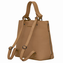 Load image into Gallery viewer, Handbag | Tote | Backpack | Cappuccino |  100% Italian leather | Handcrafted | Greece |
