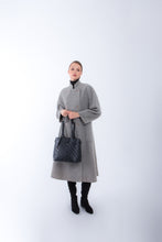 Load image into Gallery viewer, Handbag | Tote | Backpack | Quilted | Black |  100% Italian leather | Handcrafted | Greece |
