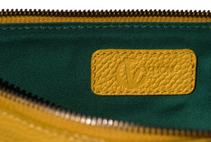 Clutch Bag | Yellow | Handbags | Handmade | 100% Italian Leather | Made in Greece