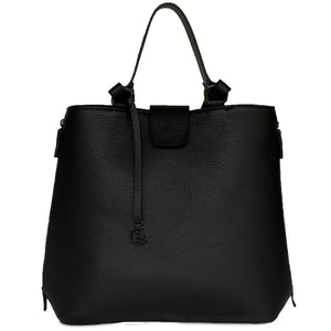 TOTE BAG BACKPACK HANDMADE IN GREECE FROM ITALIAN LEATHER